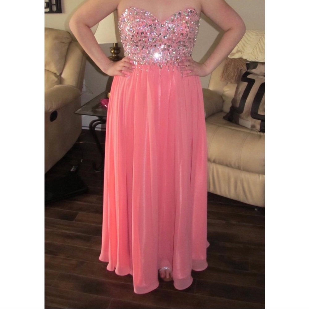 BEAUTIFUL pink gown